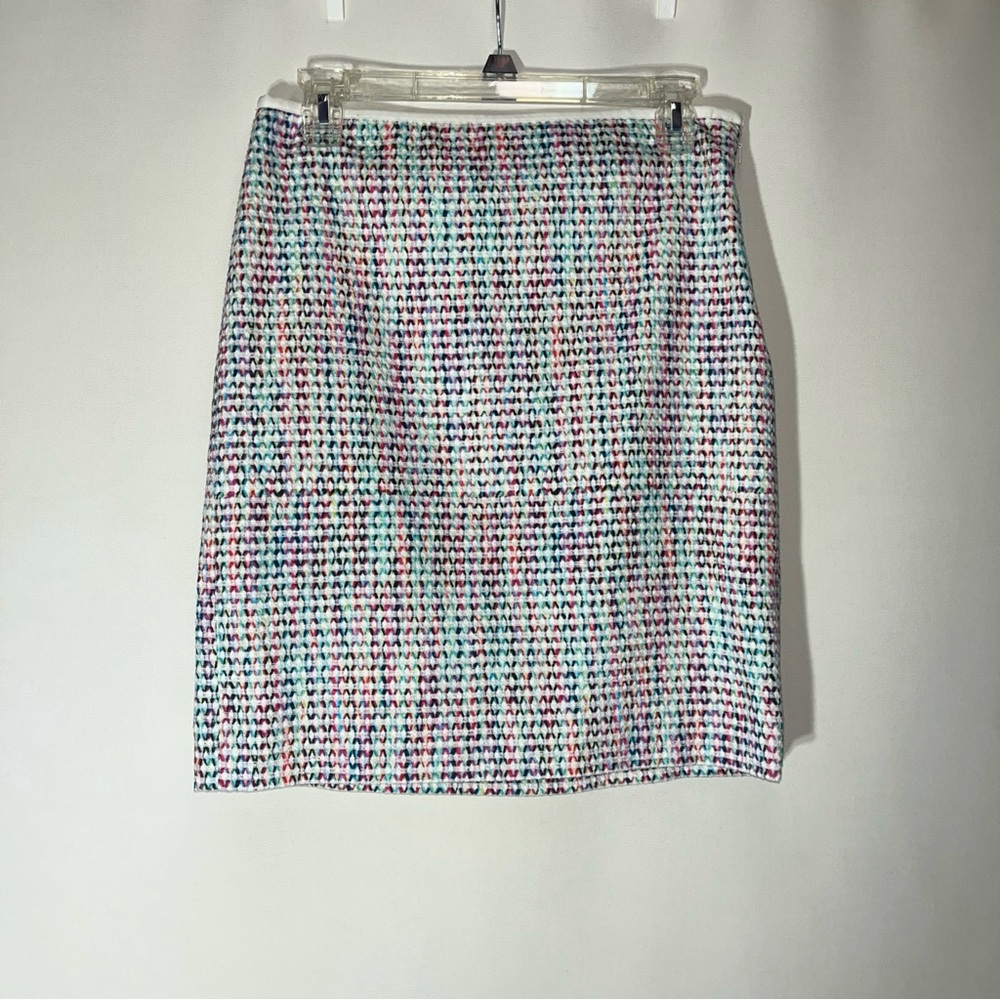 Etcetera Multicolor Candy Bowl Knee-Length Pencil Skirt